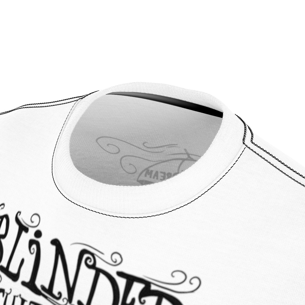 Blinded by Culture Wars (White): Unisex All Over Print T Shirt