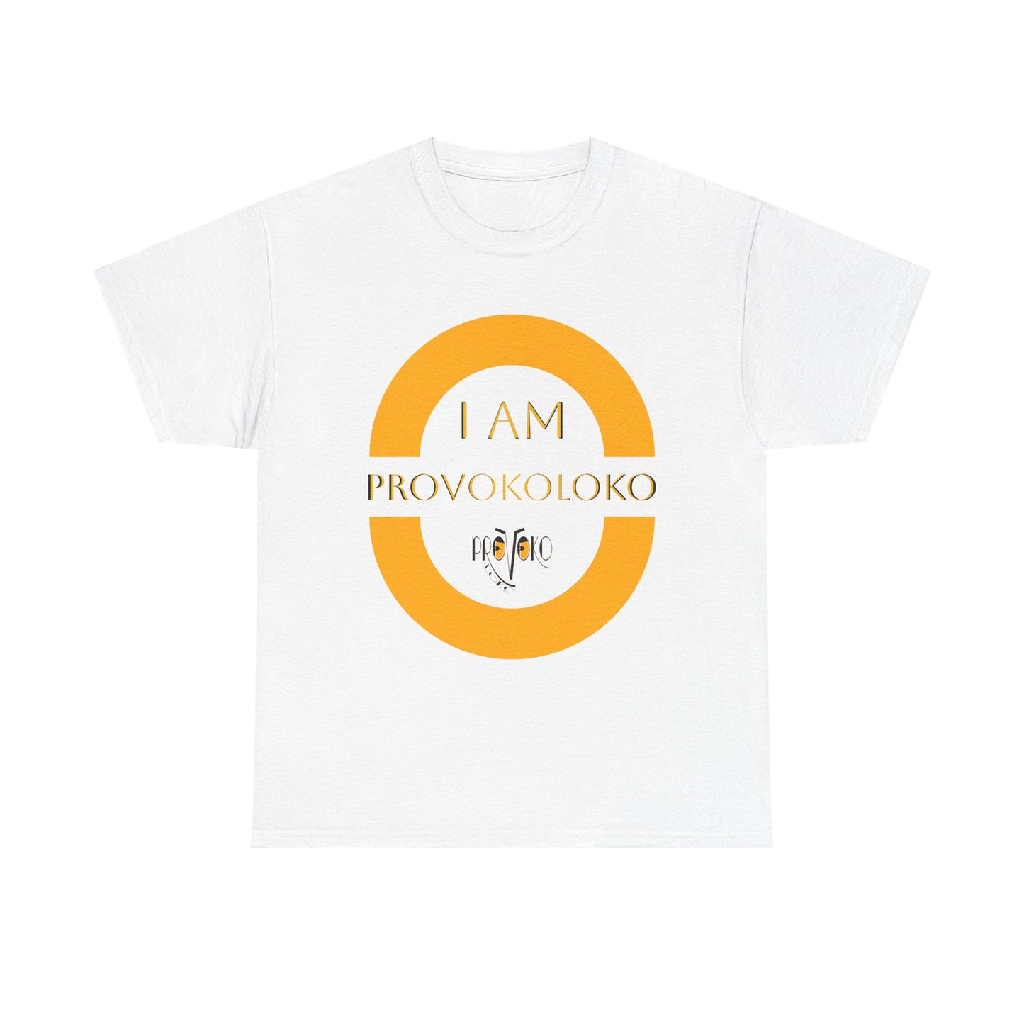 I Am ProvokoLoko, Unify the Country. Fight Corpocracy. Heavy T-shirt