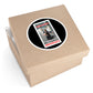 Recognize individuals, indoor/outdoor round stickers.