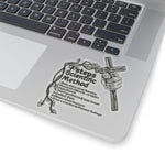 7 steps, the Scientific Method:  Sticker