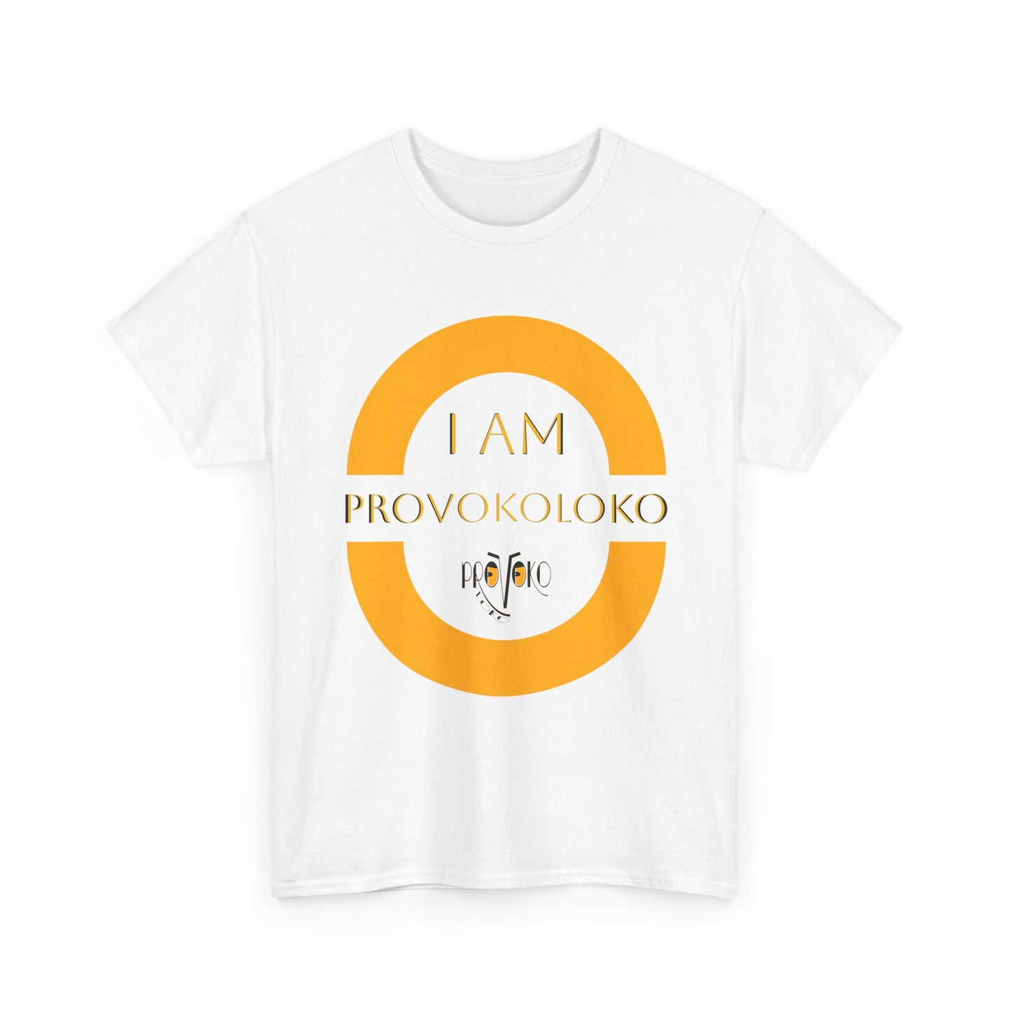 I Am ProvokoLoko, Unify the Country. Fight Corpocracy. Heavy T-shirt