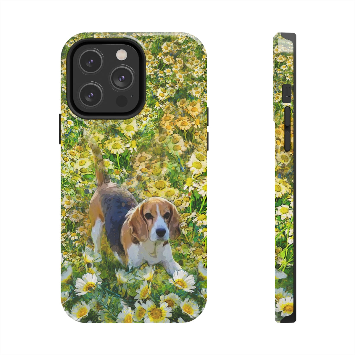 Daisy and a beagle, dog Tough Phone Cases, Case-Mate