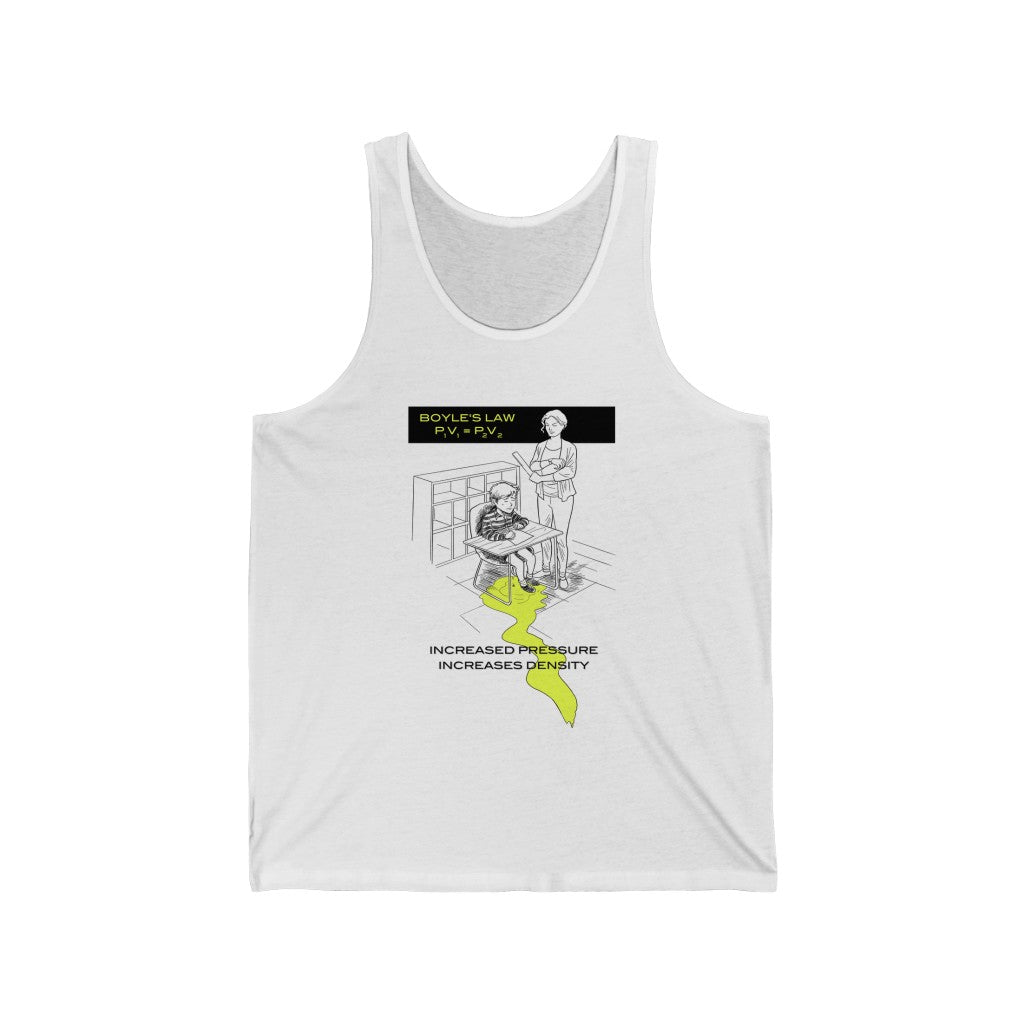 Boyle's Law: Unisex Jersey Tank