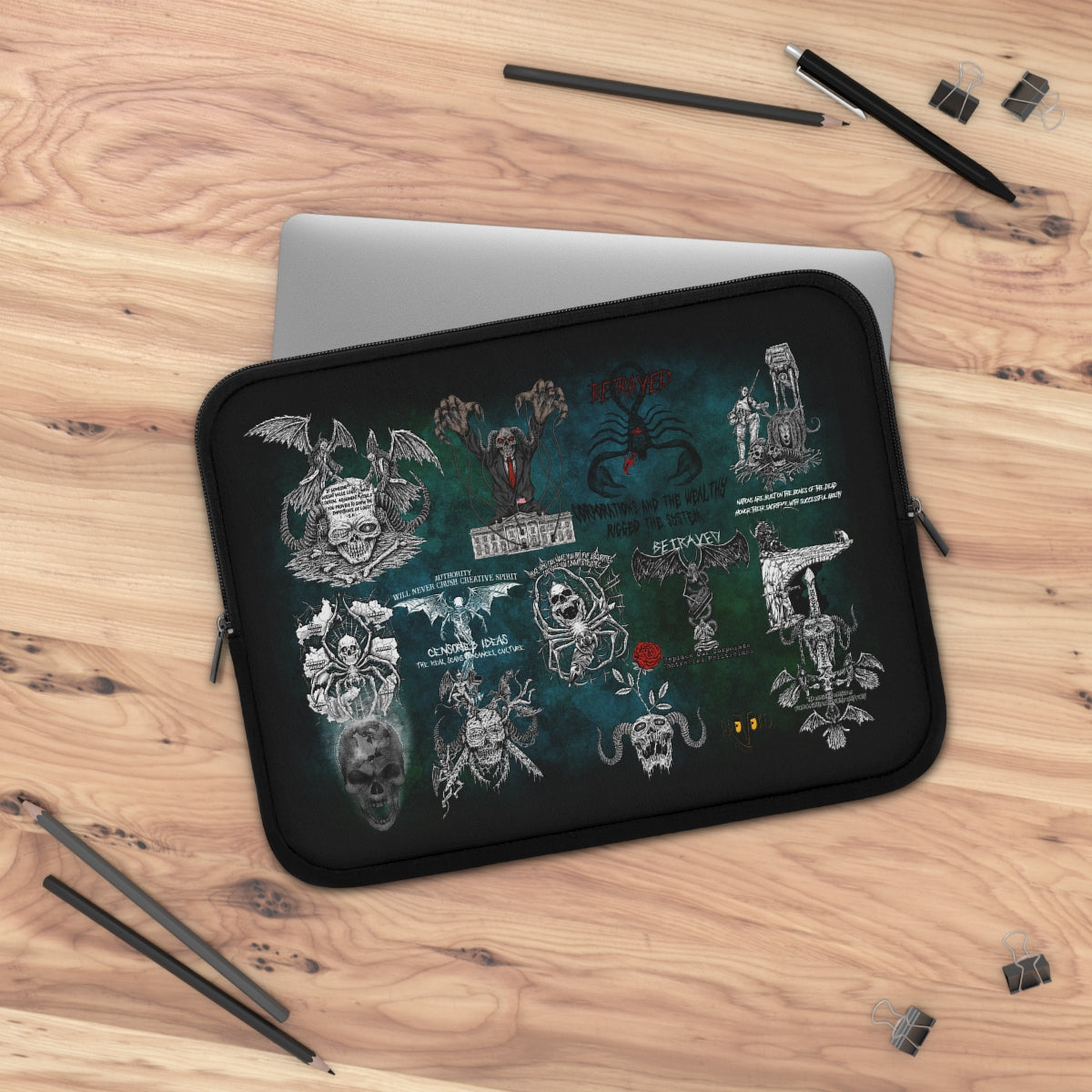 Skull Ideas, Laptop Sleeve