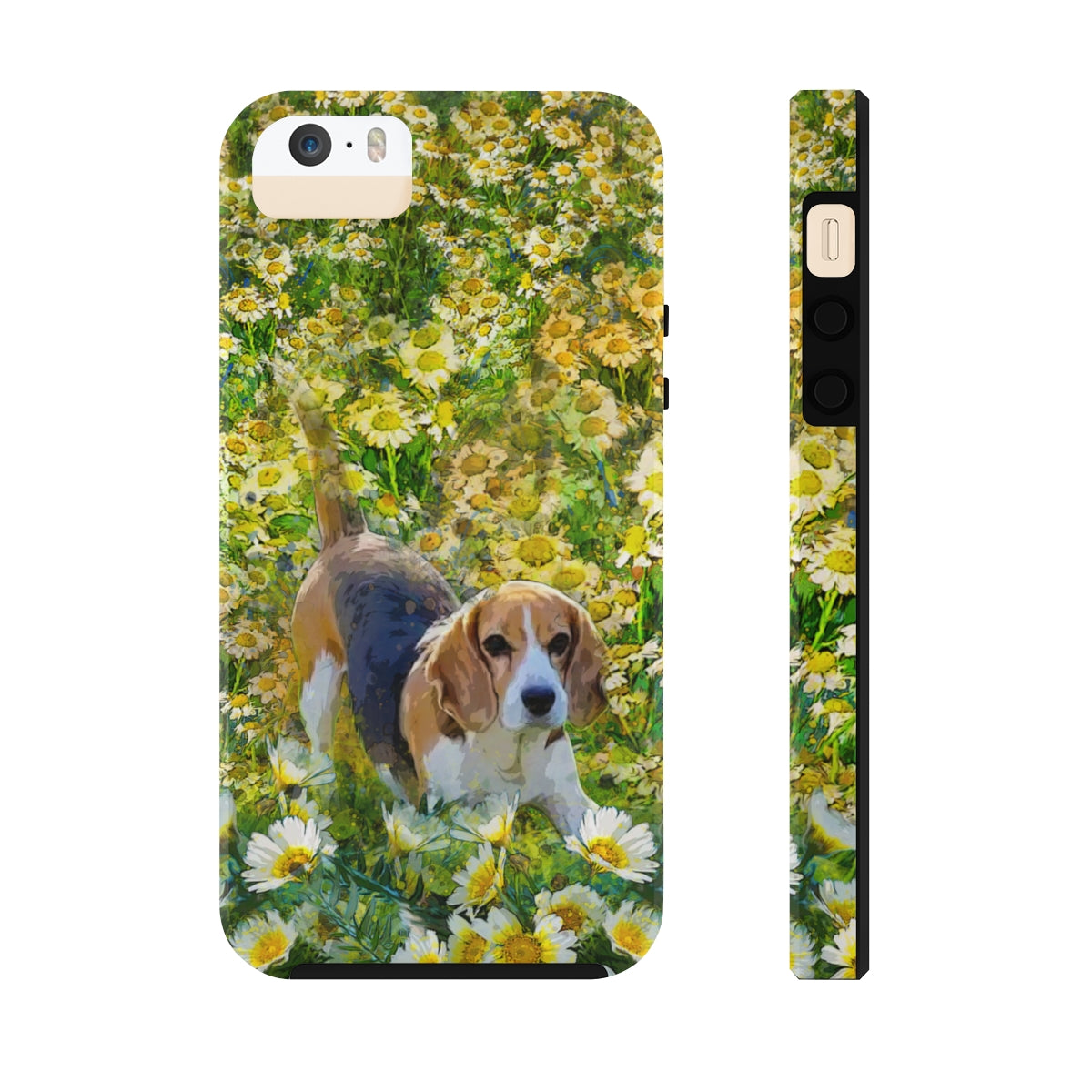 Daisy and a beagle, dog Tough Phone Cases, Case-Mate