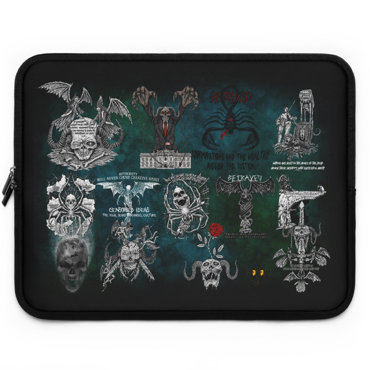 Skull Ideas, Laptop Sleeve