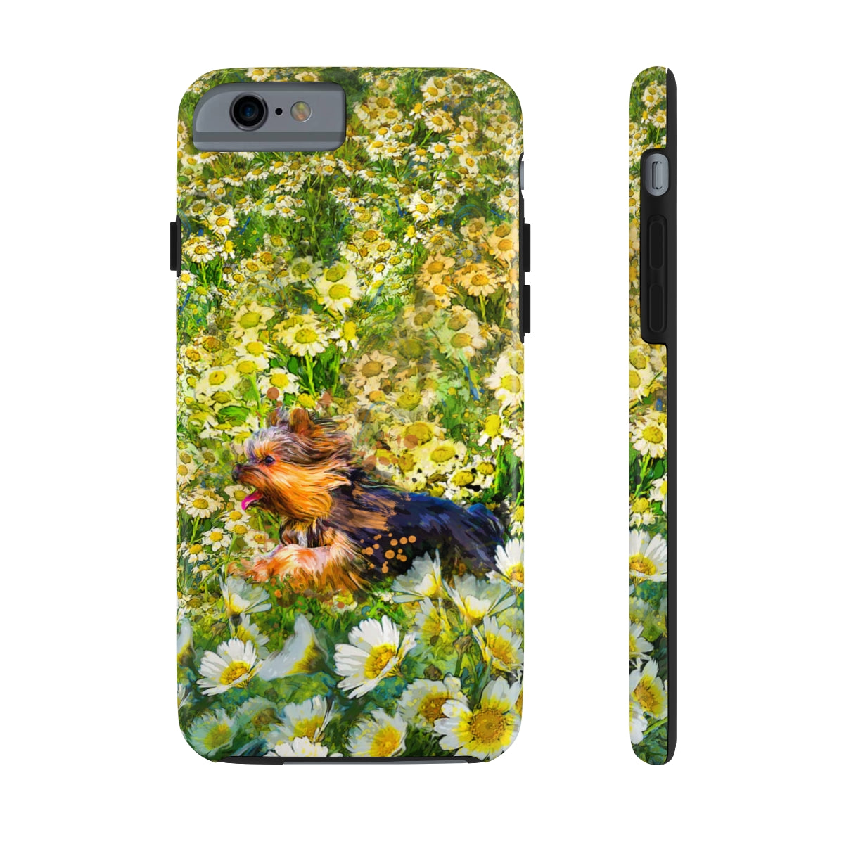 Daisy and Yorkie, dog Tough Phone Cases, Case-Mate