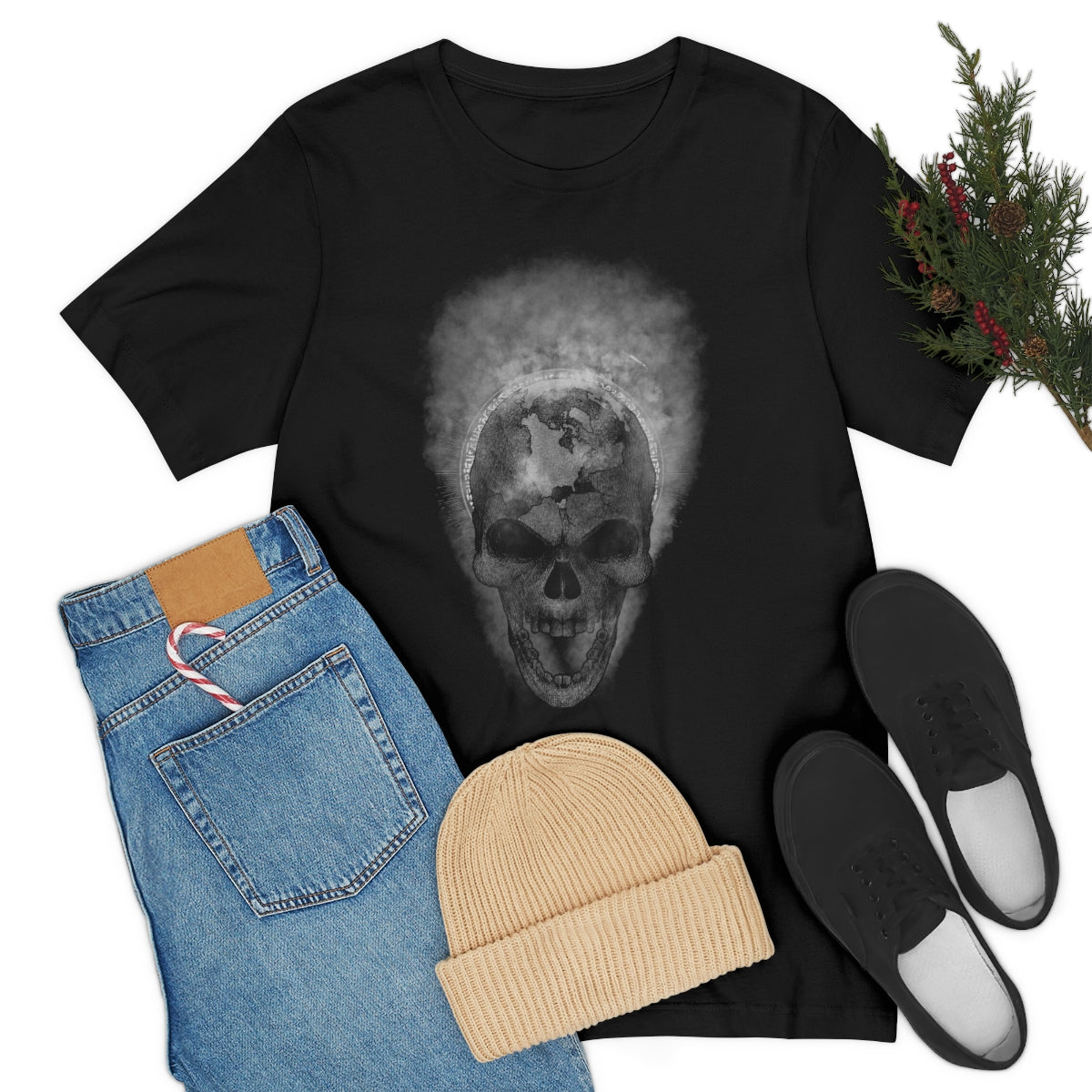 Skull Earth: T shirt