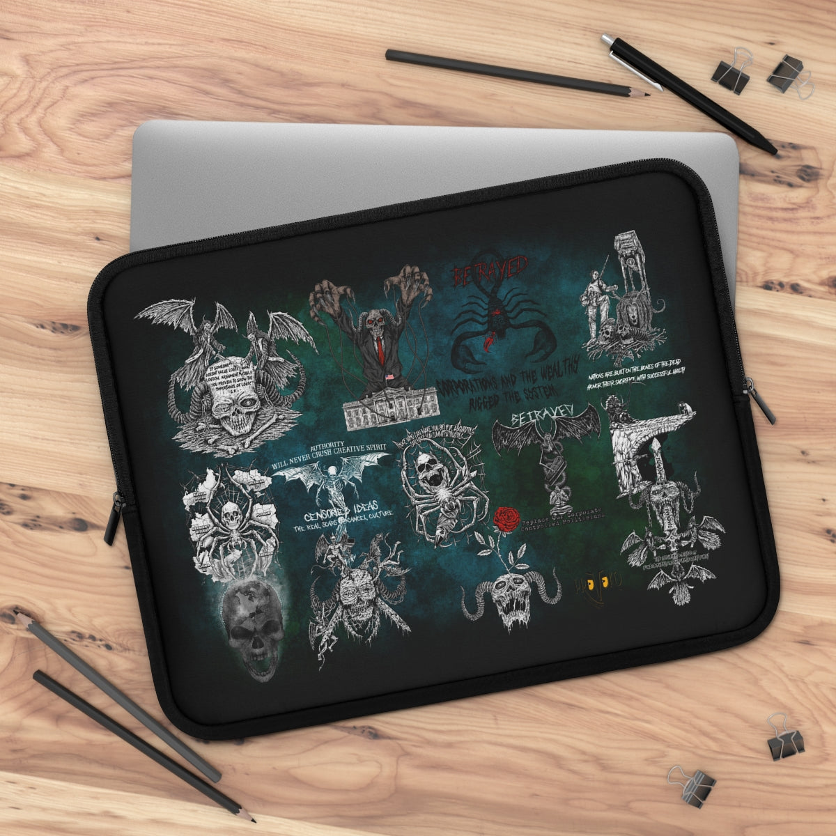 Skull Ideas, Laptop Sleeve