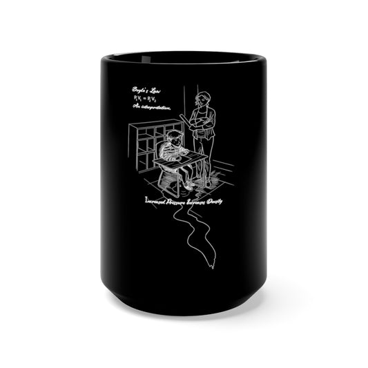 Boyle's Increased Pressure Black Mug 15oz