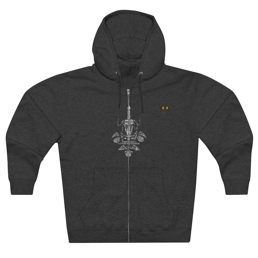 Scientific Method and Faith: Hoodie with zipper