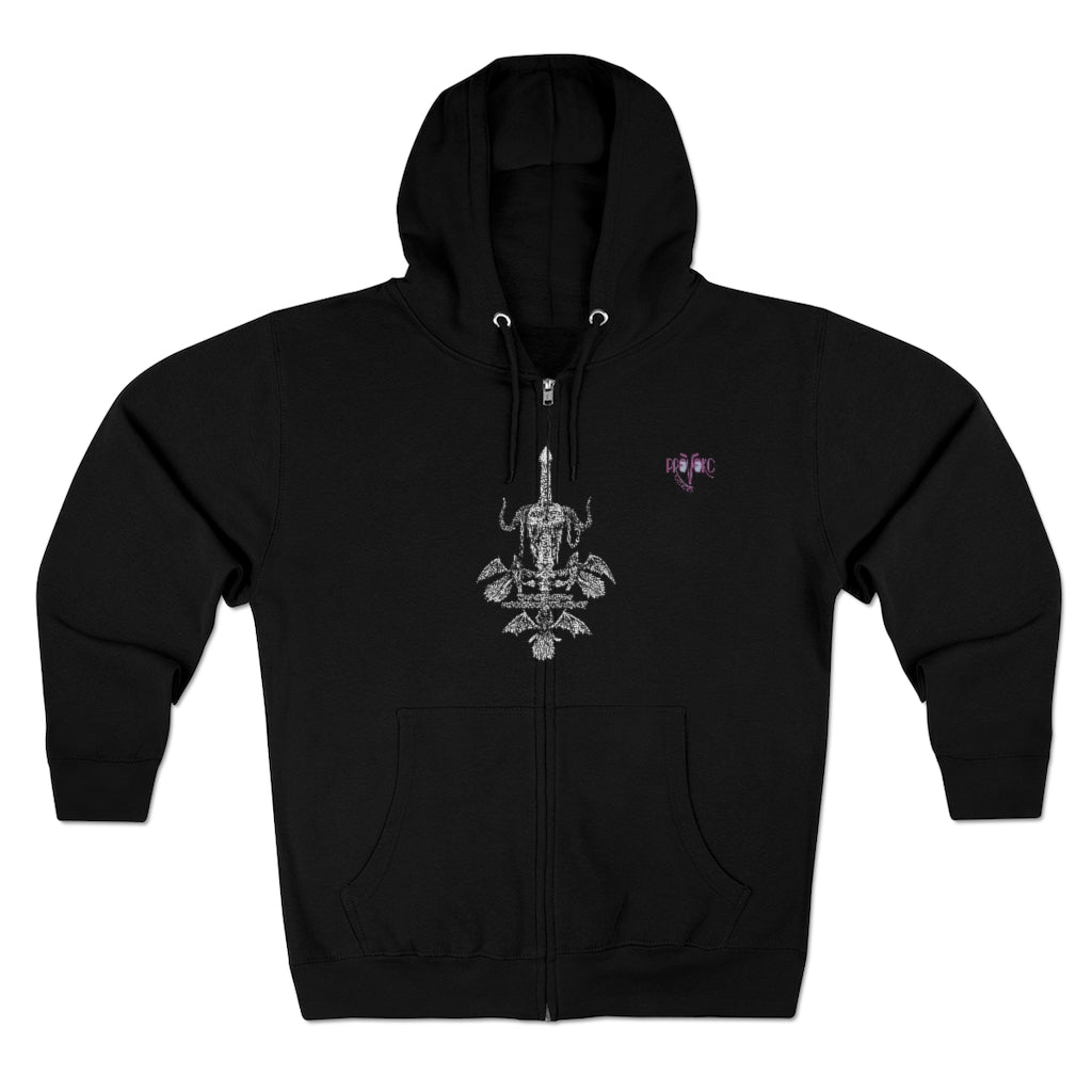 Scientific Method and Faith: Hoodie with zipper