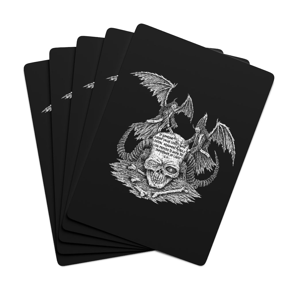 Playing Cards: Valuing Logic