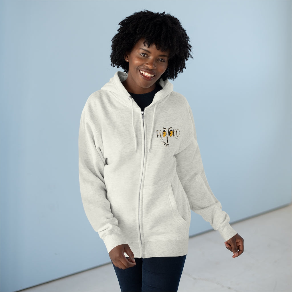 Born to Signify: Hoodie with zipper