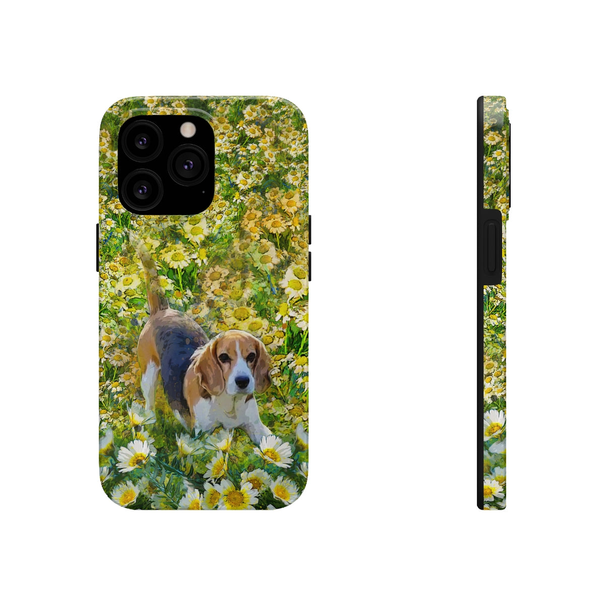 Daisy and a beagle, dog Tough Phone Cases, Case-Mate