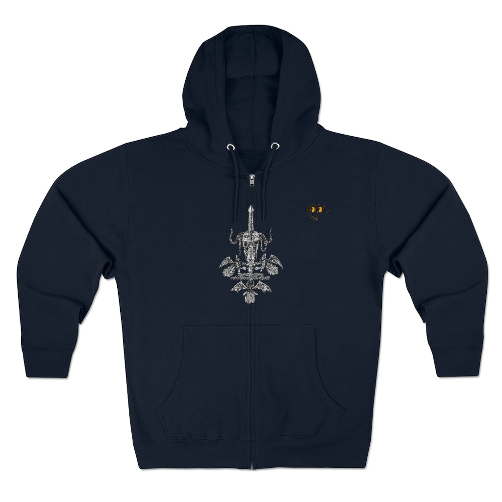 Scientific Method and Faith: Hoodie with zipper