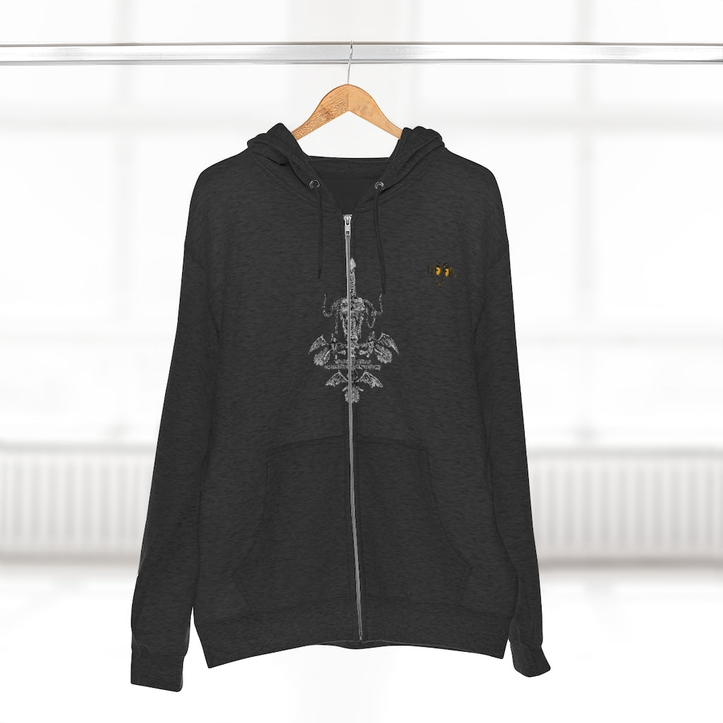 Scientific Method and Faith: Hoodie with zipper