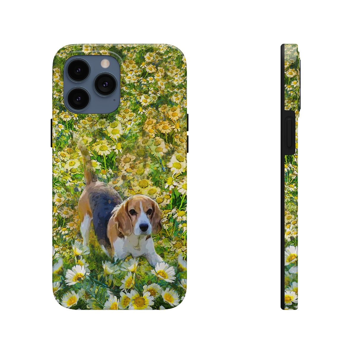 Daisy and a beagle, dog Tough Phone Cases, Case-Mate