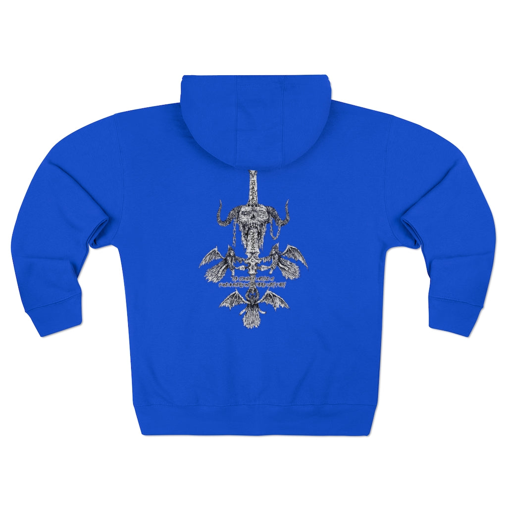 Scientific Method and Faith: Hoodie with zipper