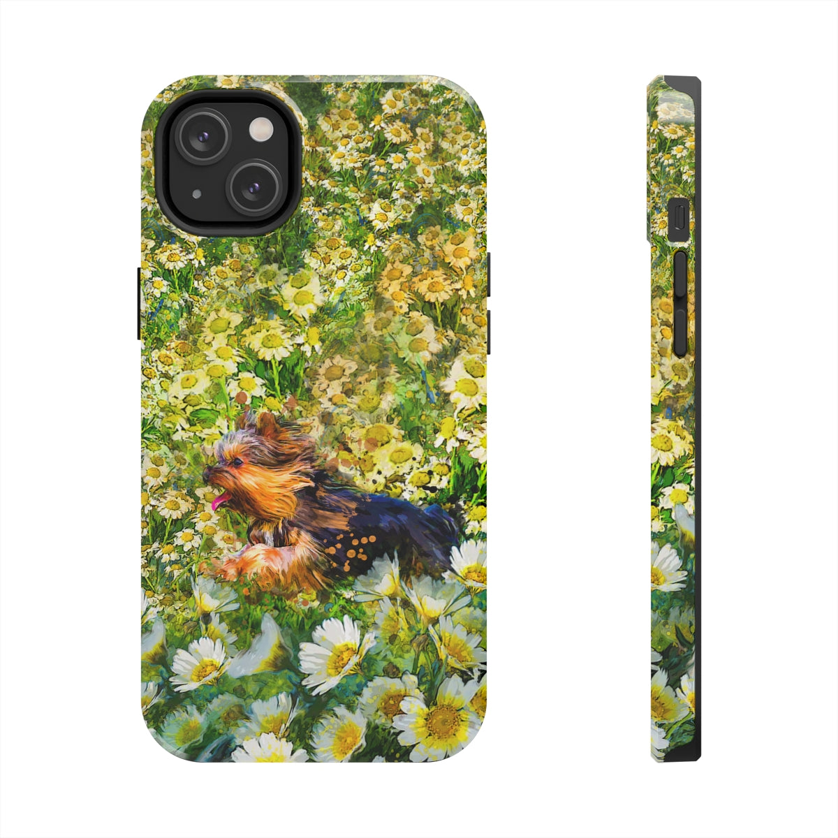 Daisy and Yorkie, dog Tough Phone Cases, Case-Mate