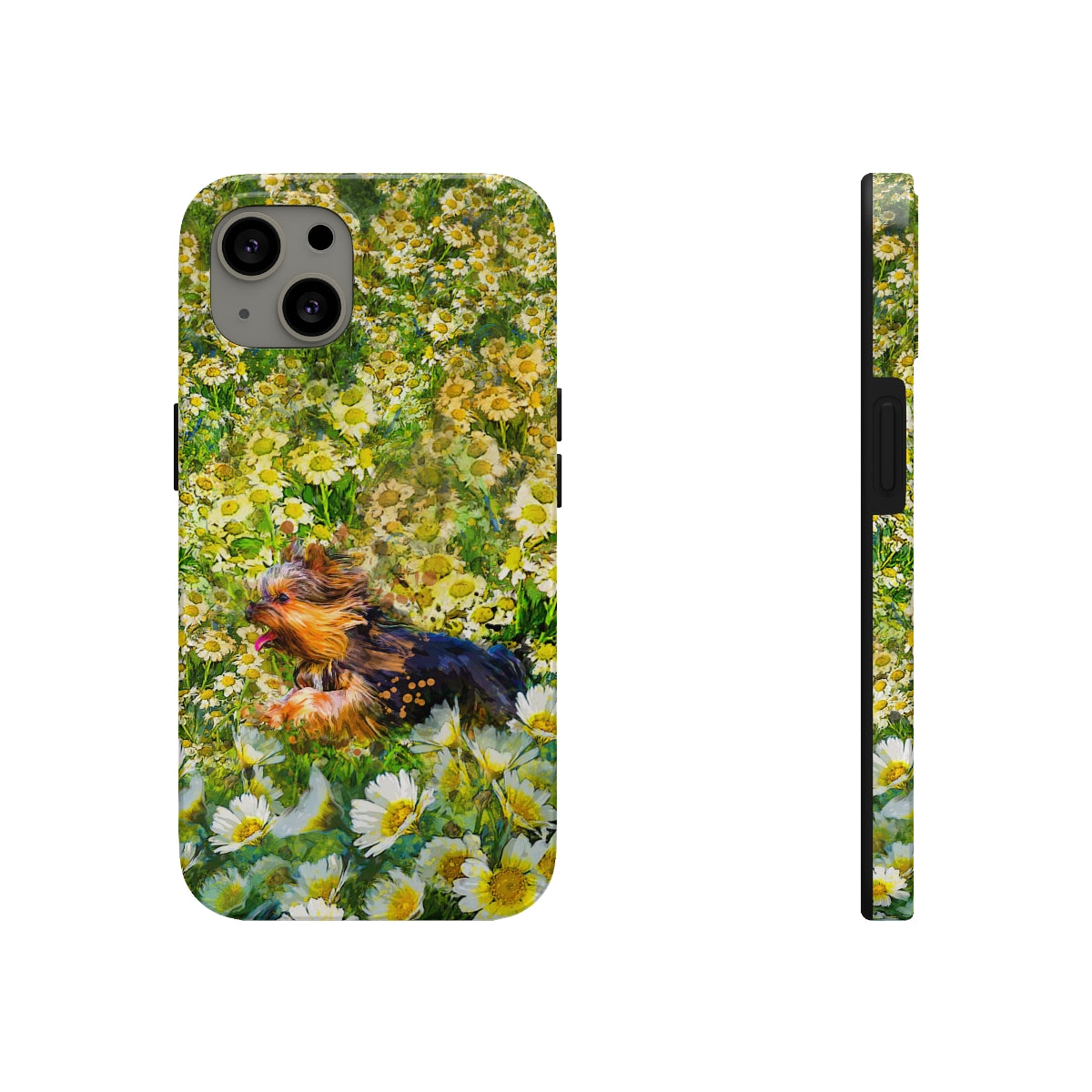 Daisy and Yorkie, dog Tough Phone Cases, Case-Mate