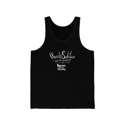 Obesity Epidemic Solution: Unisex Jersey Tank