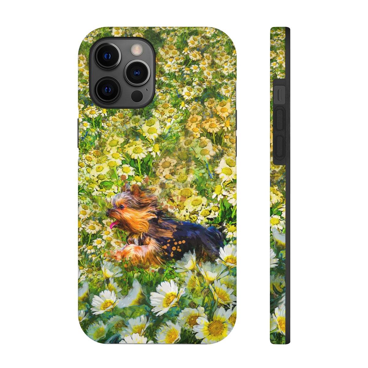 Daisy and Yorkie, dog Tough Phone Cases, Case-Mate