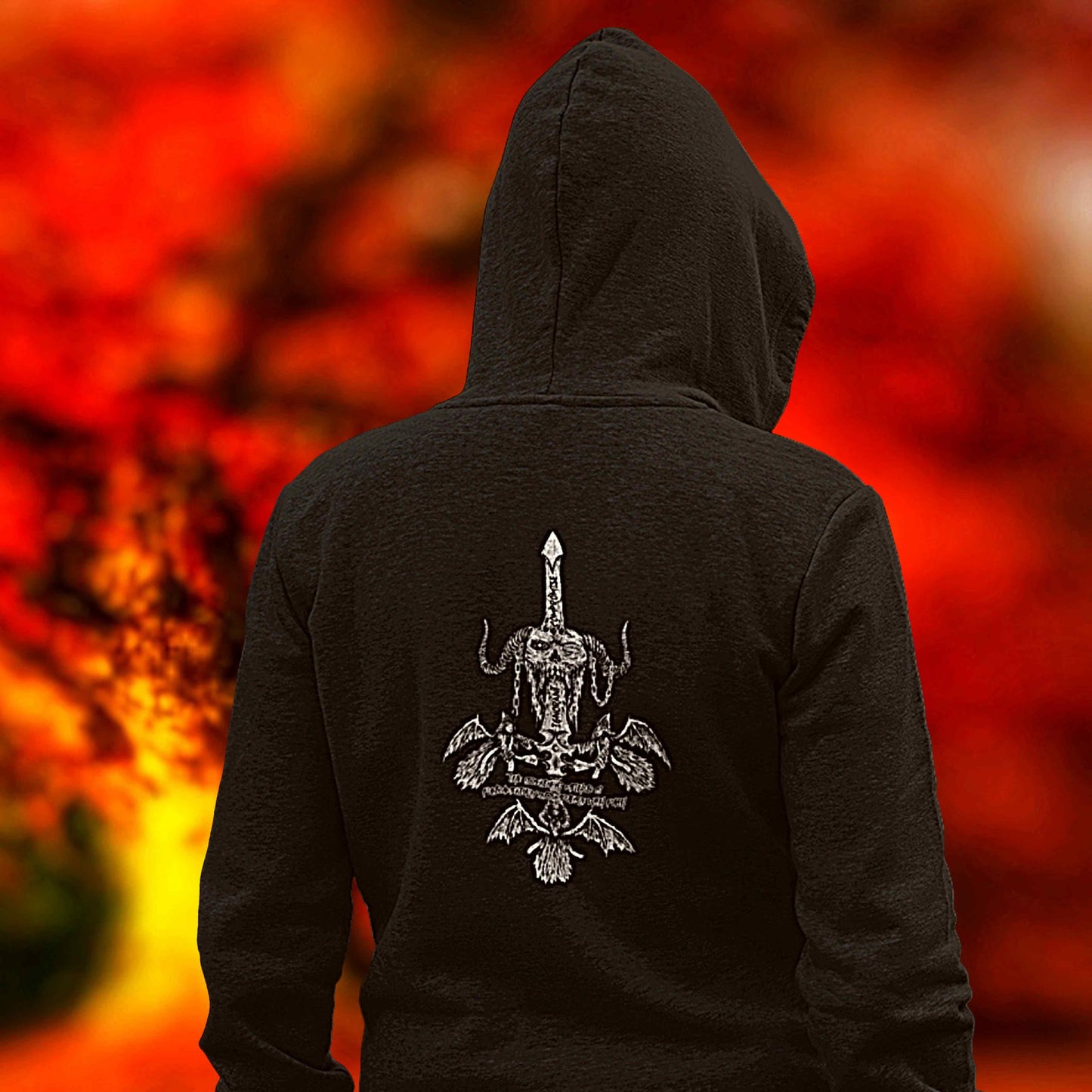 Scientific Method and Faith: Hoodie with zipper