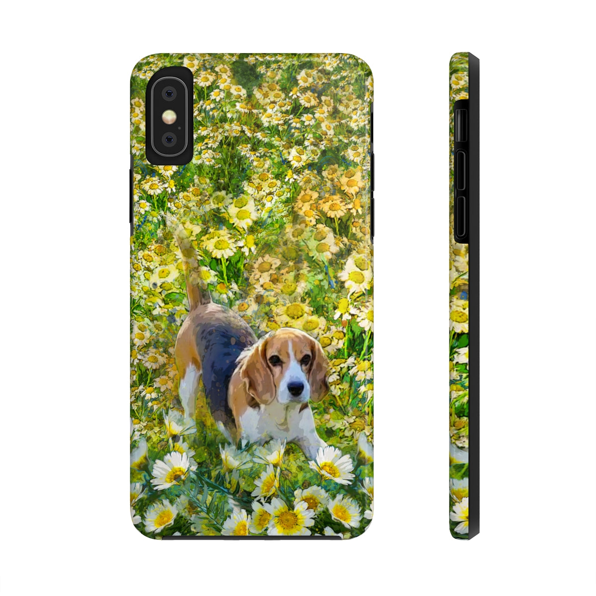 Daisy and a beagle, dog Tough Phone Cases, Case-Mate