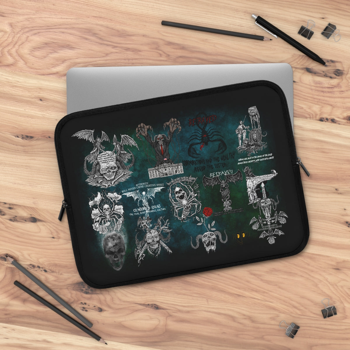 Skull Ideas, Laptop Sleeve