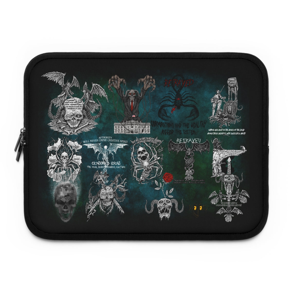 Skull Ideas, Laptop Sleeve