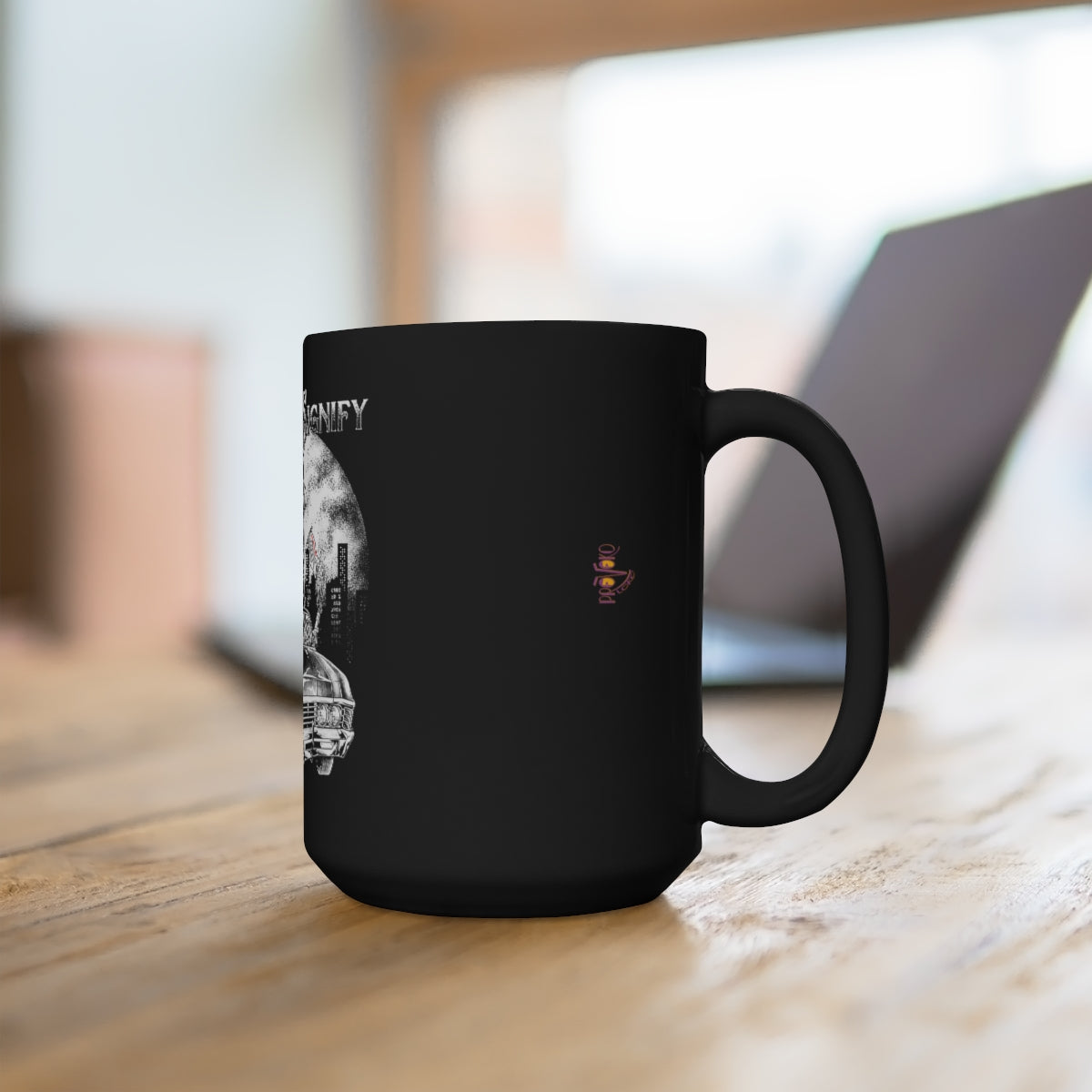 Born to Signify: Black Mug 15oz