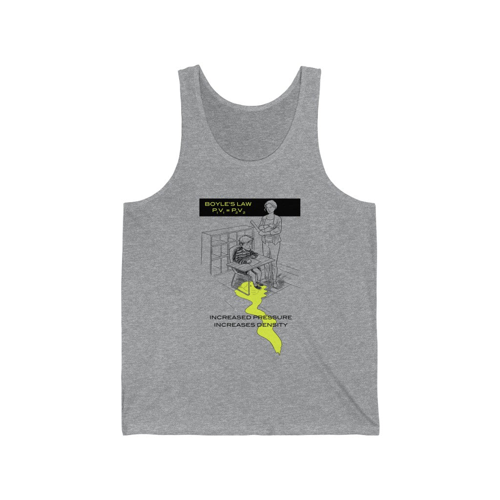 Boyle's Law: Unisex Jersey Tank