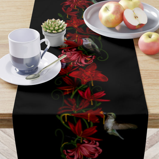 Christmas Birds table runner