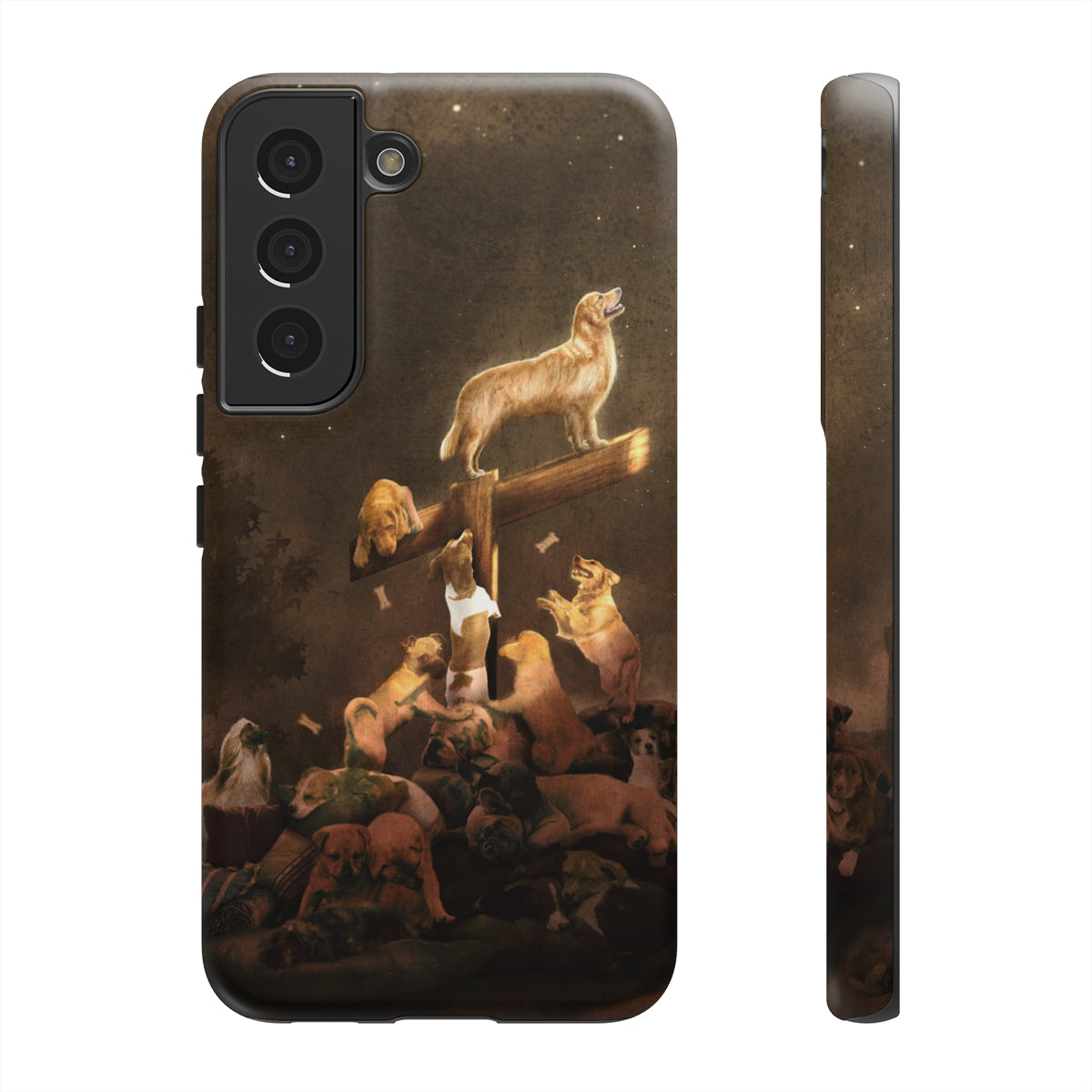 Shinedown on a Golden Retriever: Phone dog Tough Cases