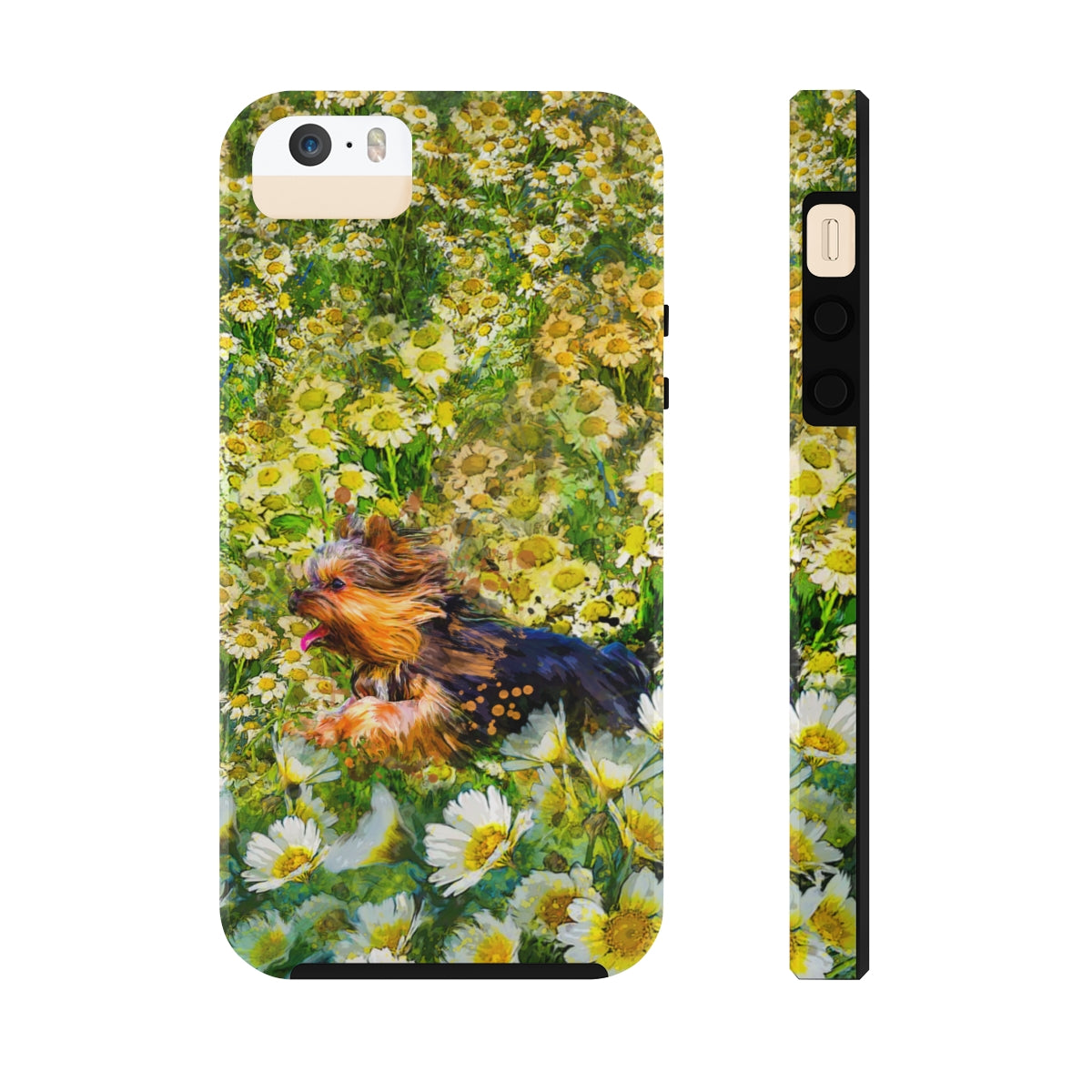 Daisy and Yorkie, dog Tough Phone Cases, Case-Mate