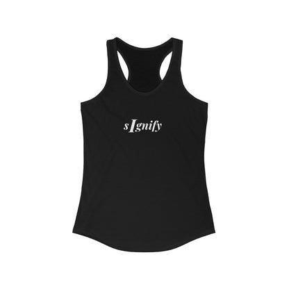 sIgnify: Women's Ideal Racerback Tank