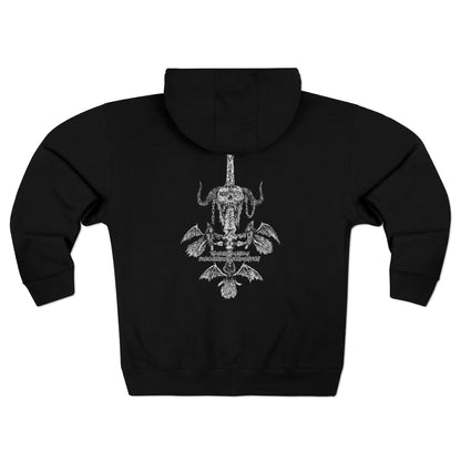 Scientific Method and Faith: Hoodie with zipper