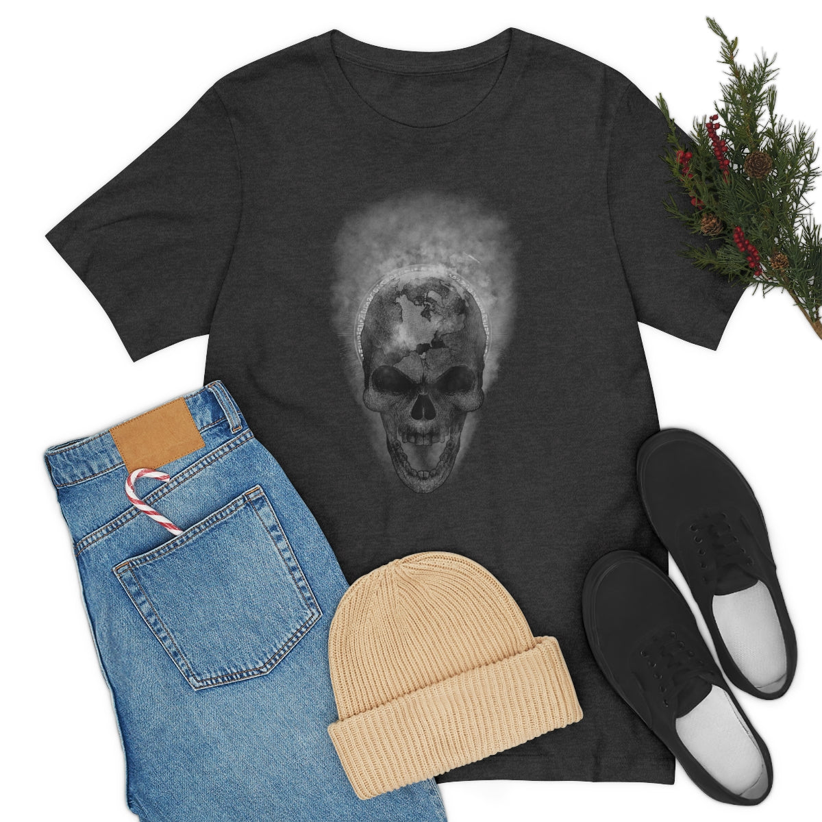 Skull Earth: T shirt