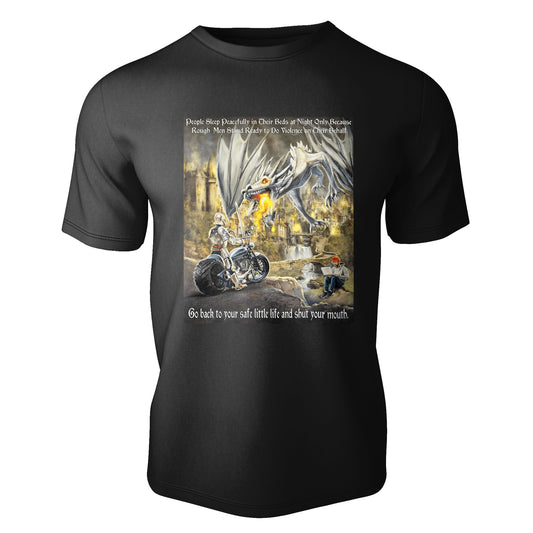 Harley Davidson & Dragon: T-shirt